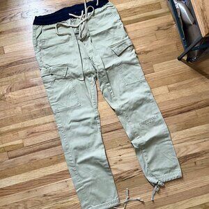 Green Essentials Fear of God Long Cargo Pants - Size S